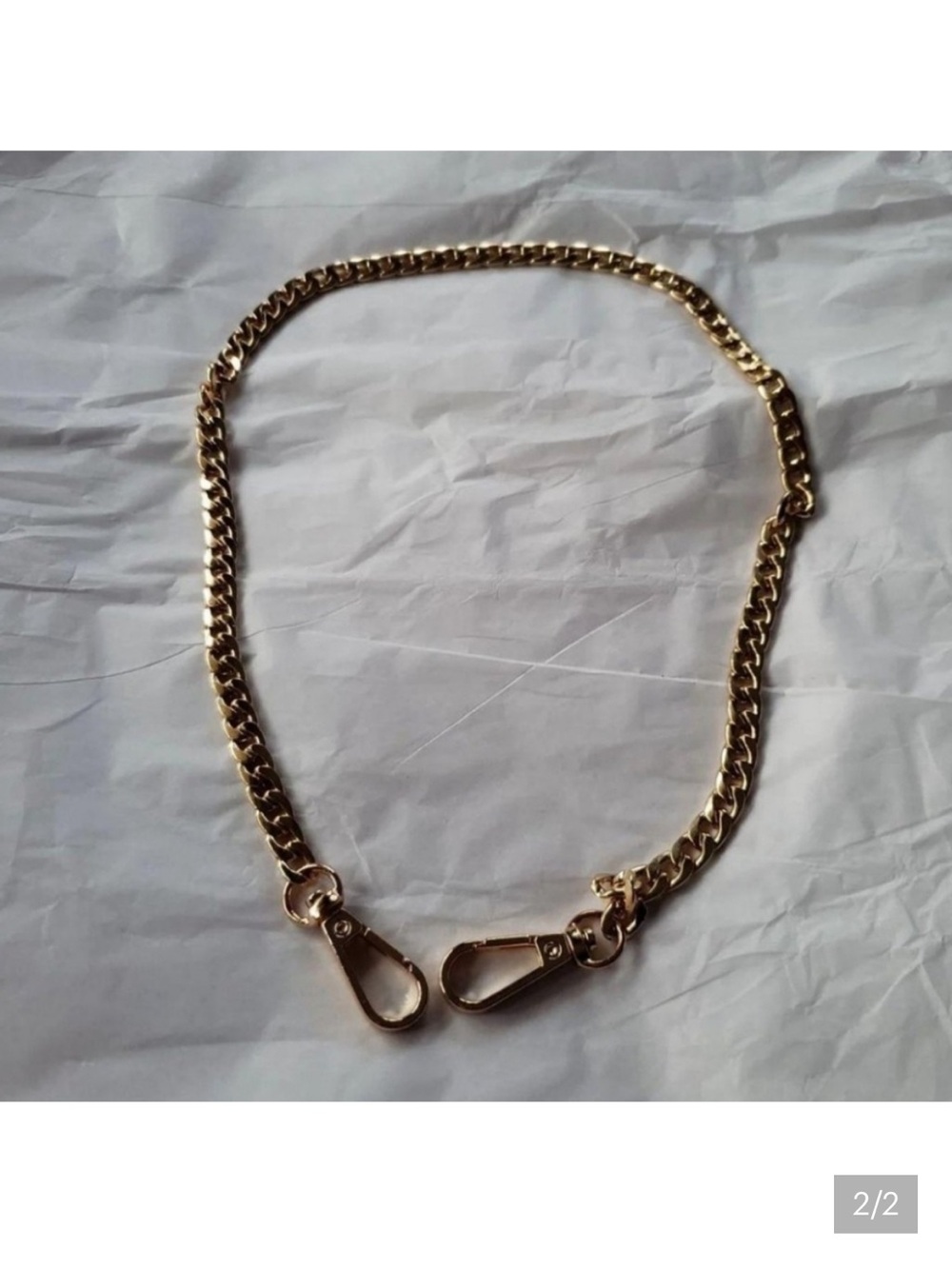 Gold Chain with Lobster Clasps